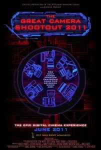 The great camera shootout 2011 movie poster.