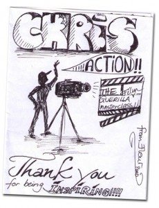Chris action thank you card.