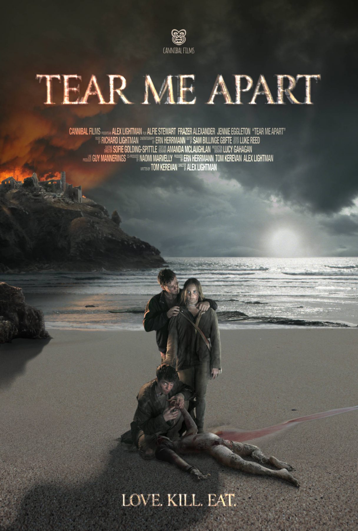 The poster for tear me apart.